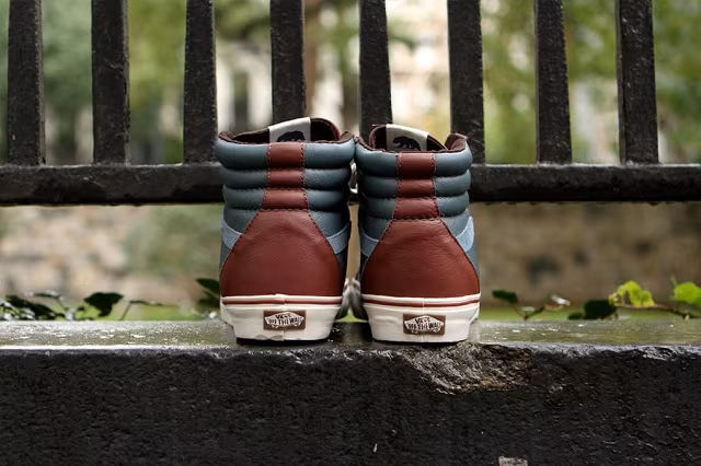 Vans Leather Sk8-Hi Reissue CA