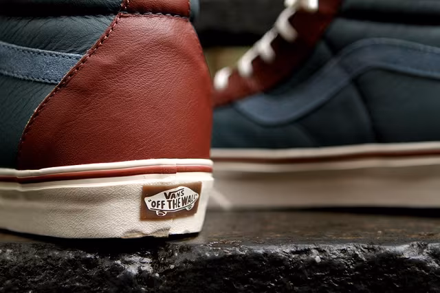 Vans Leather Sk8-Hi Reissue CA