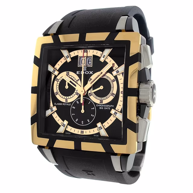 Edox Chronograph Black