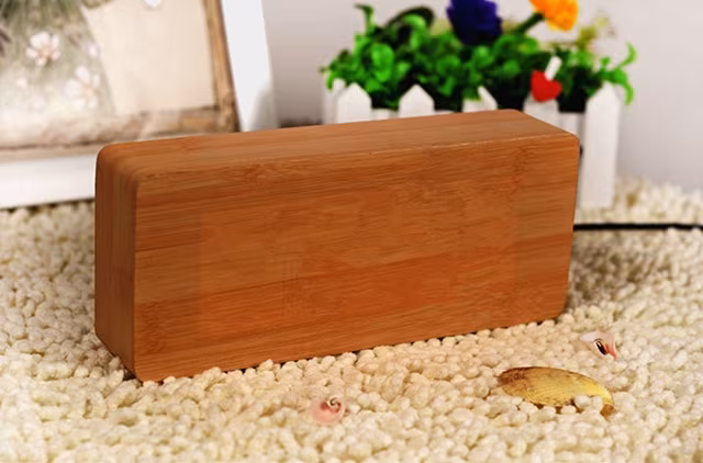 Gingko LED Slab Alarm Click Clock_1