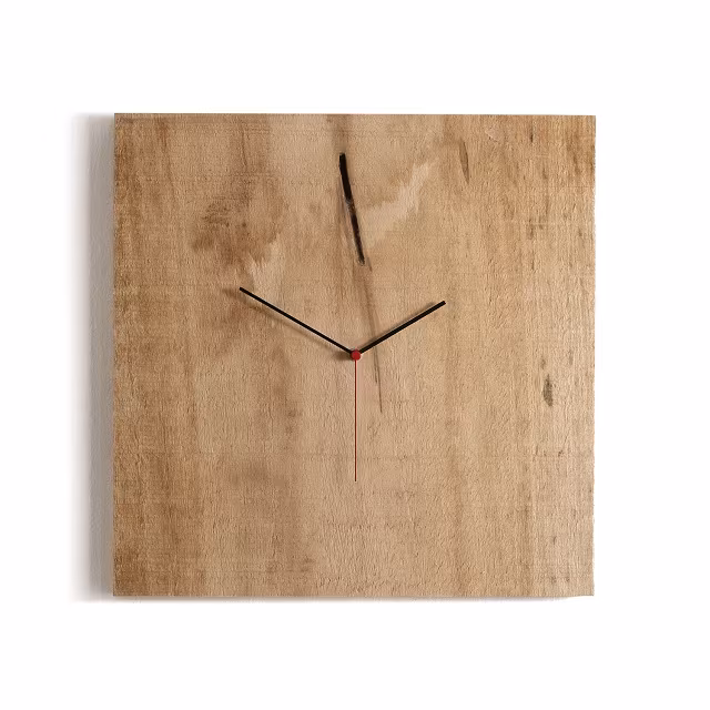 Diamantini & Domeniconi Nature Crude Wood Clock