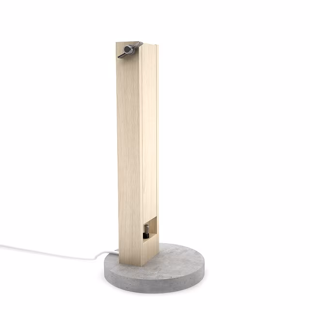 DIME design Wood and Concrete Lamp_3