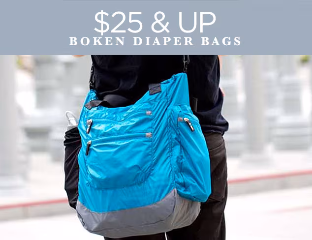 $25 & Up Boken Diaper Bags at MYHABIT