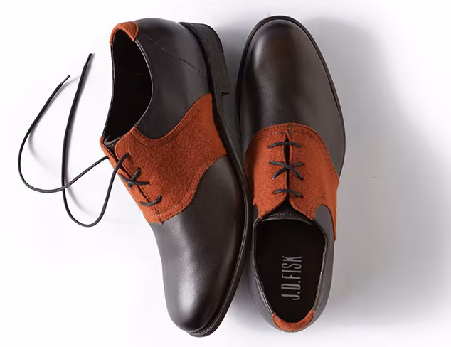 JD Fisk Men's Nikko-2 Oxford