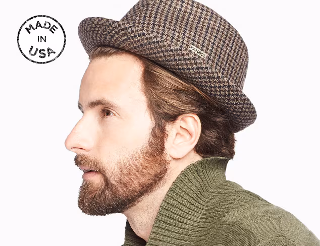 Made in the USA Kangol Luxe at MYHABIT