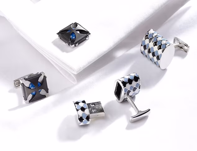 Sterling Silver Cufflinks ft. Ravi Ratan at MYHABIT