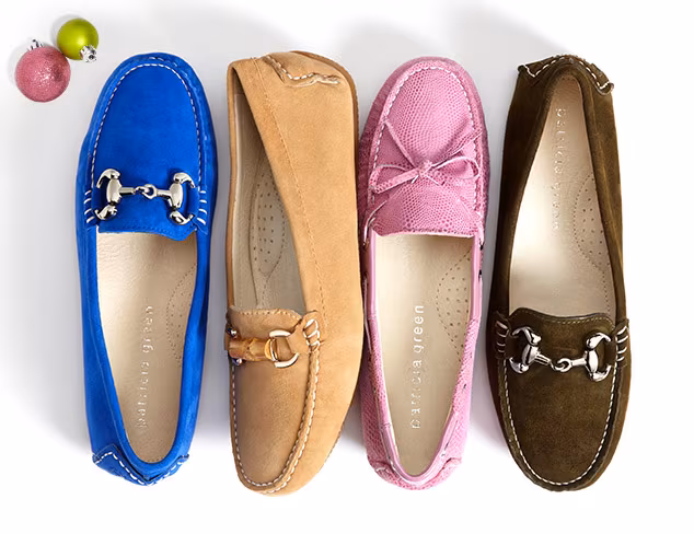 Patricia Green Moccasins at MYHABIT