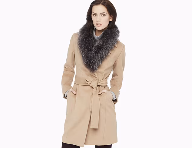 Real & Faux Fur Accents at MYHABIT