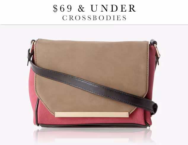 $69 & Under Crossbodies at MYHABIT