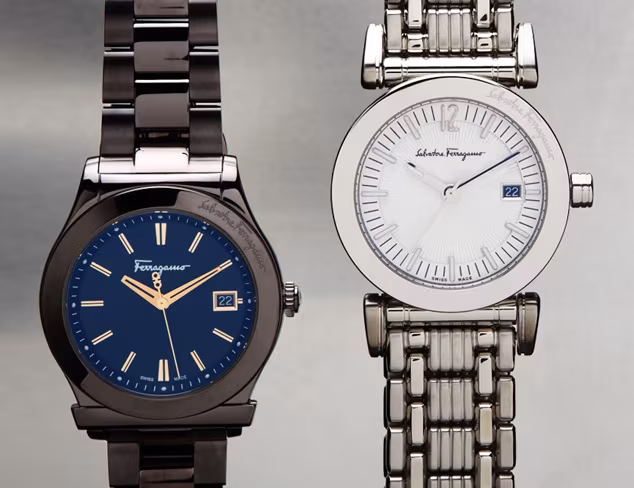 Luxe Watches feat. Ferragamo at MYHABIT