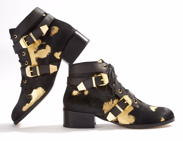 Matiko Julian Calf Hair Bootie