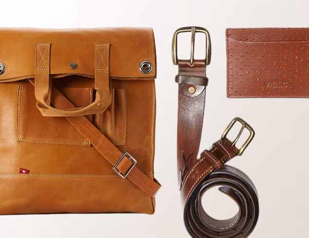 Neutral Accents Cognac & Camel at MYHABIT