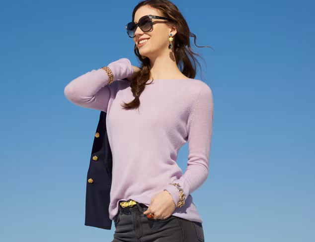 Cashmere Sweaters feat. Kier + J at MYHABIT