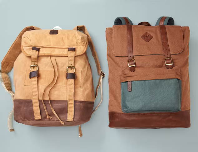 Bag Style Mixed Materials at MYHABIT