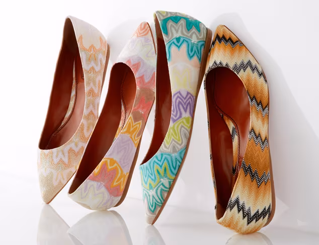 Designer Flats feat. Missoni at MYHABIT