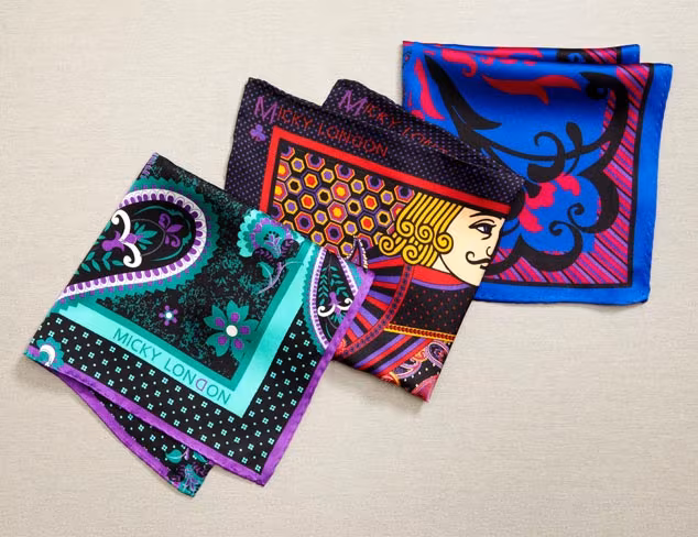 Pocket Squares feat. Micky London at MYHABIT