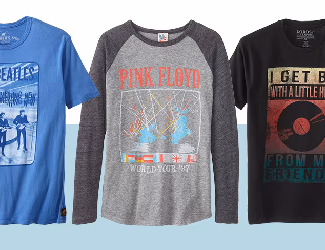 Rock & Roll Tees at MYHABIT