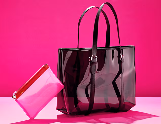 COURAGE. b Moorea Clear Tote