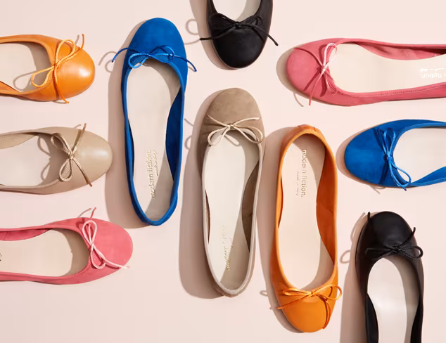 Modern Fiction Ballet Flats at MYHABIT