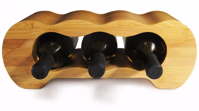 M26 Studio Monolith Bamboo Wine Rack