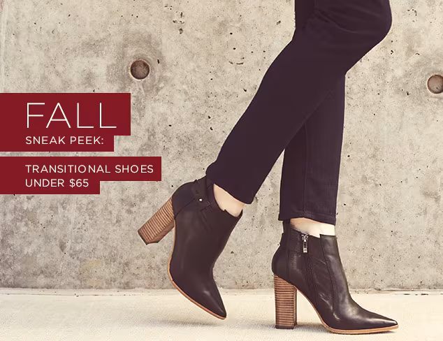 Fall Sneak Peek Under $65 at MYHABIT