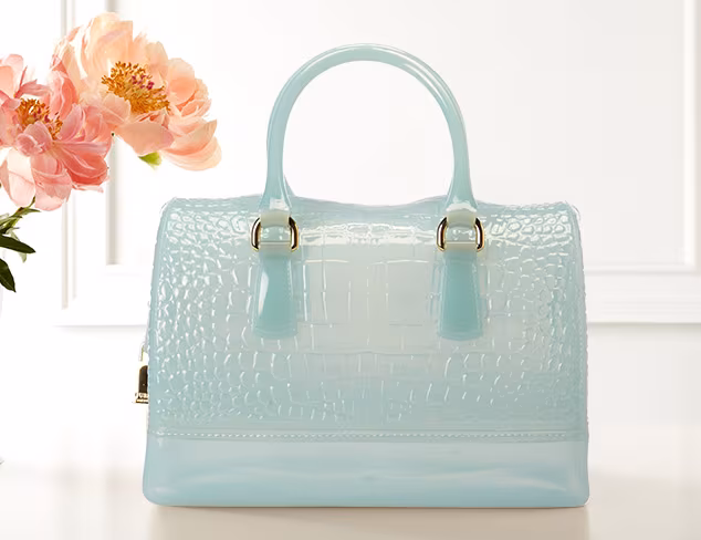 Furla Candy Medium Satchel Top Handle Handbag