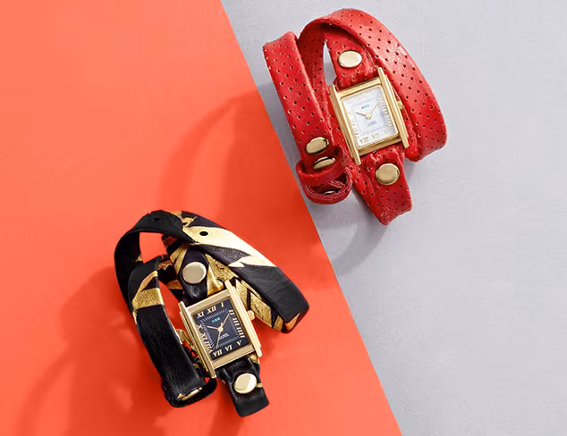 La Mer Collections Wrap Watches