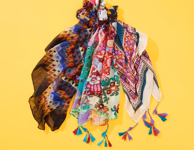 Lightweight Scarves feat. Jules Smith & Vismaya at MYHABIT