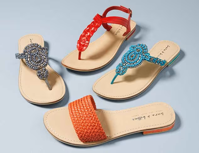Summer Sandals feat. Lara + Lillian at MYHABIT