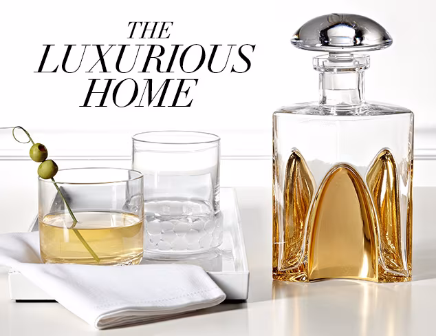 The Luxurious Home Eisch Glassware at MYHABIT
