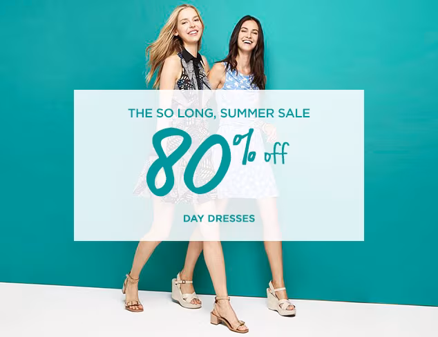 80% Off: Day Dresses at MYHABIT