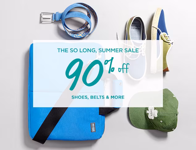 90% Off: Shoes, Belts & More at MYHABIT
