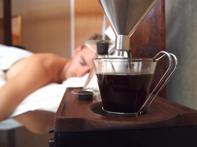 Barisieur: Alarm Clock and Coffee Brewer