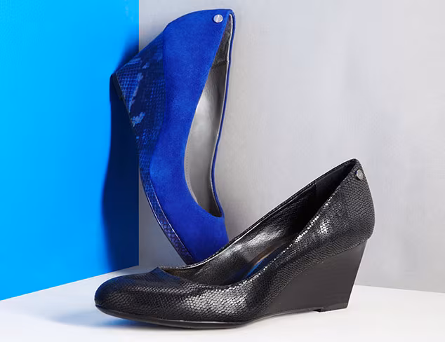Calvin Klein Lin Wedge Pump