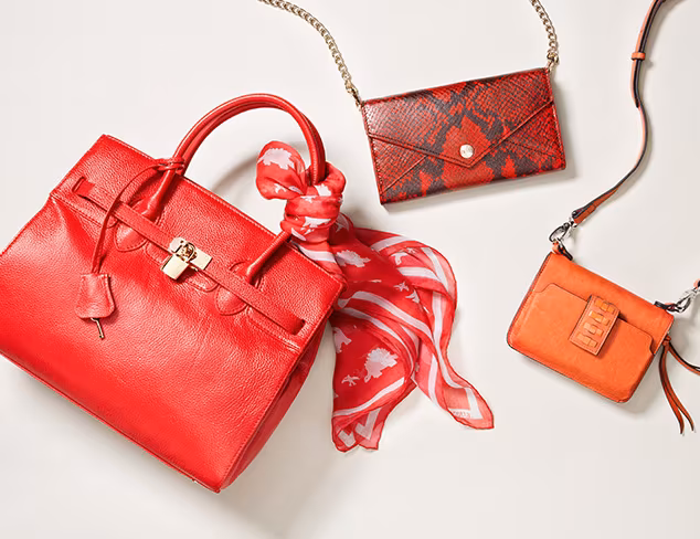 Red Hues Belts, Wallets, Scarves & More at MYHABIT
