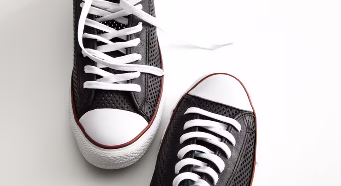 Black-&-White Sneakers at Gilt
