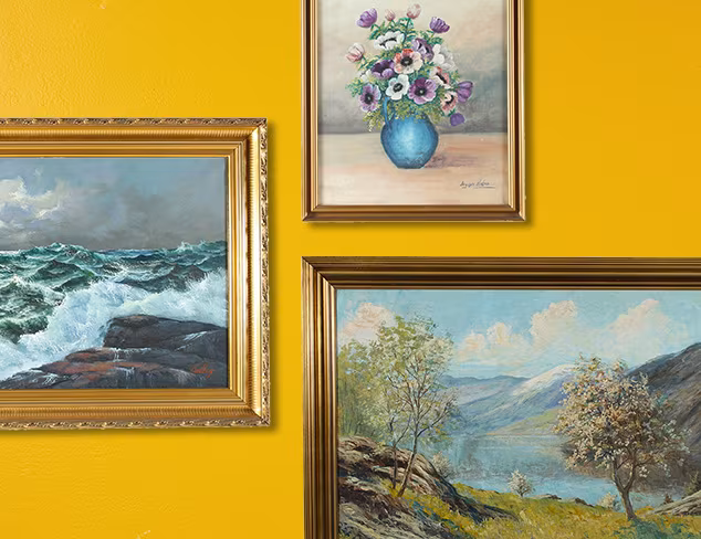 Gallery at Home: Vintage Artwork at MYHABIT