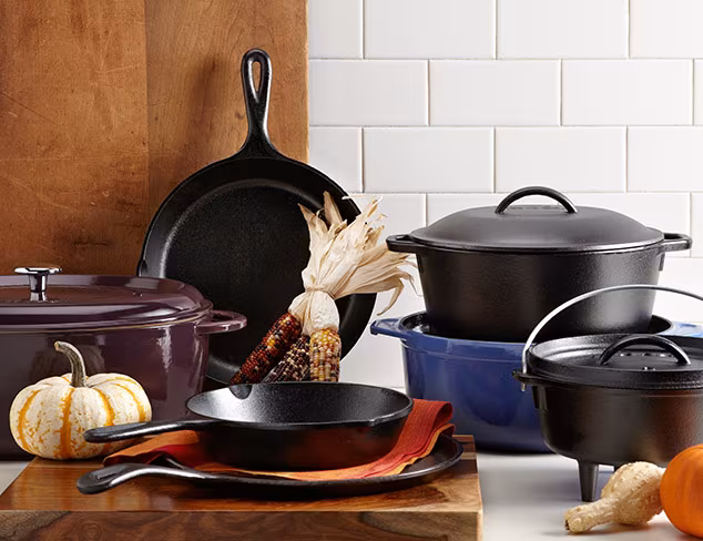 Cold Weather Prep: Cast Iron Cookware at MYHABIT