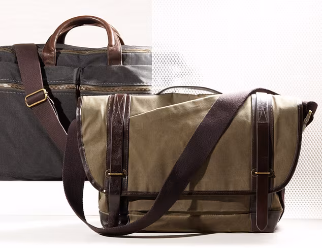 Leather & Canvas Bags at MYHABIT