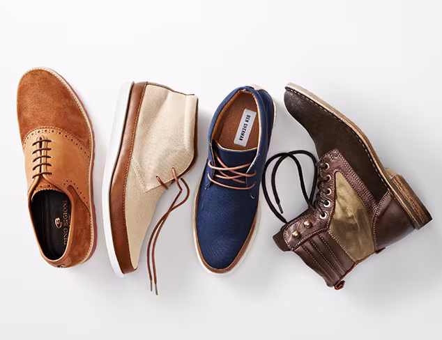 Mixed Materials: Shoes & Boots at MYHABIT