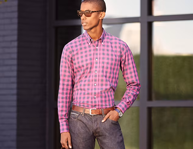 Plaids & Checks feat. Kenneth Gordon at MYHABIT