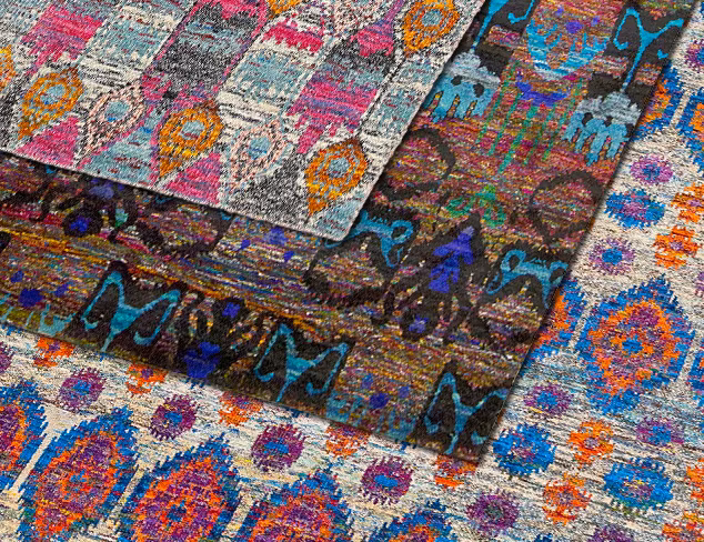 Sari Silk Rugs at MYHABIT