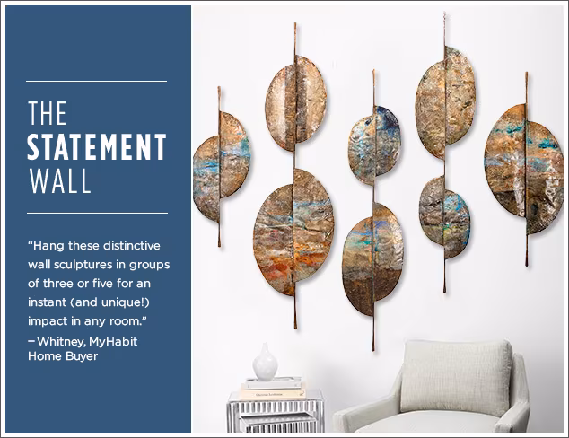 The Statement Wall: New Sculptures by C'Jere at MYHABIT