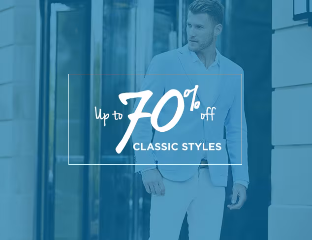 Up to 70% Off: Classic Styles at MYHABIT