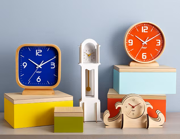 Wolf Designs Clocks, Watch Winders & Storage at MYHABIT