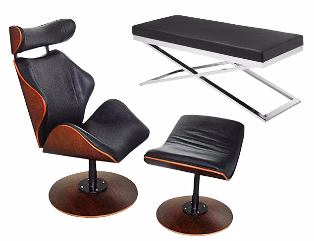 Dramatic in Black: Furniture at MYHABIT