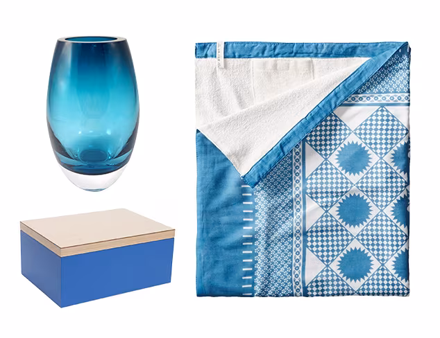 Hues of Blue: Accents, Bath & Décor at MYHABIT