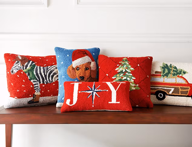 Instantly Jolly: Holiday Pillows & Throws at MYHABIT