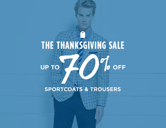 Up to 70% Off: Sportcoats & Trousers at MYHABIT