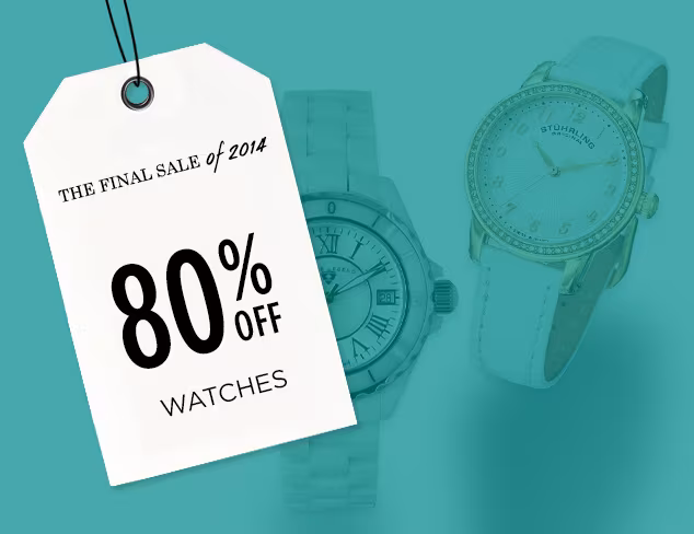 80% Off: Watches at MYHABIT